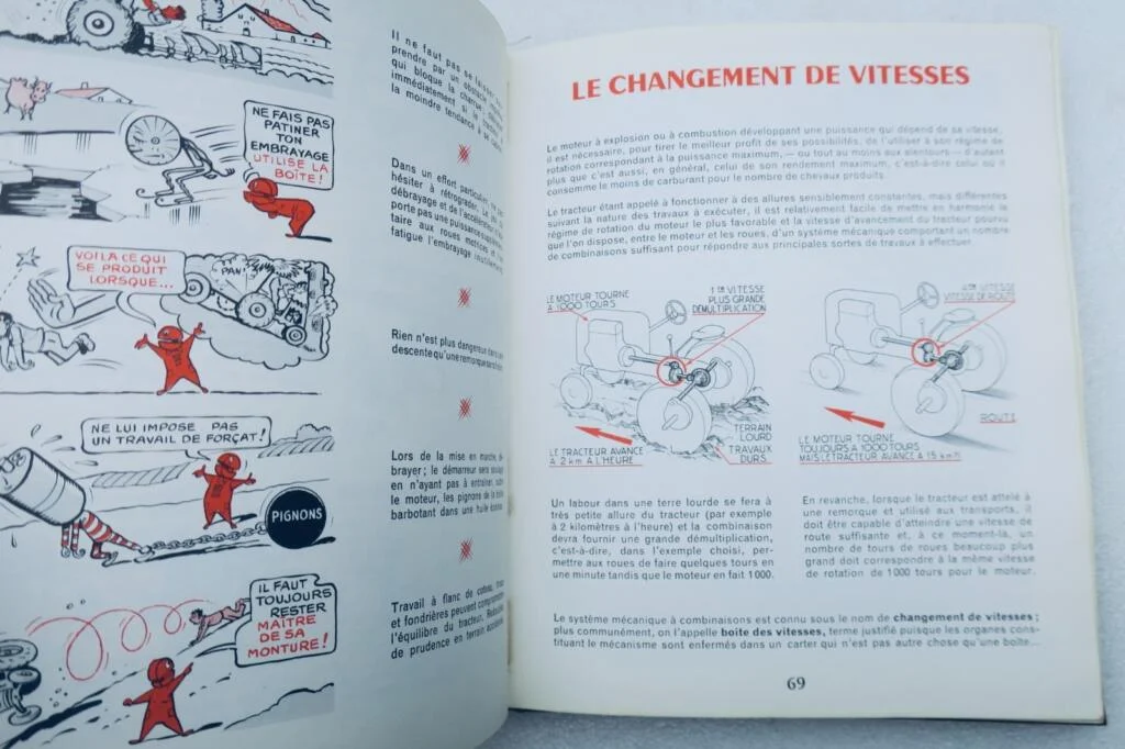 tracteur au service de votre tracteur 1961