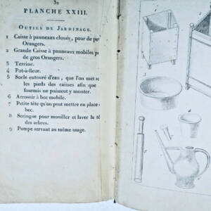 JARDIN bon jardinier. Almanach agricole pour l'année 1822
