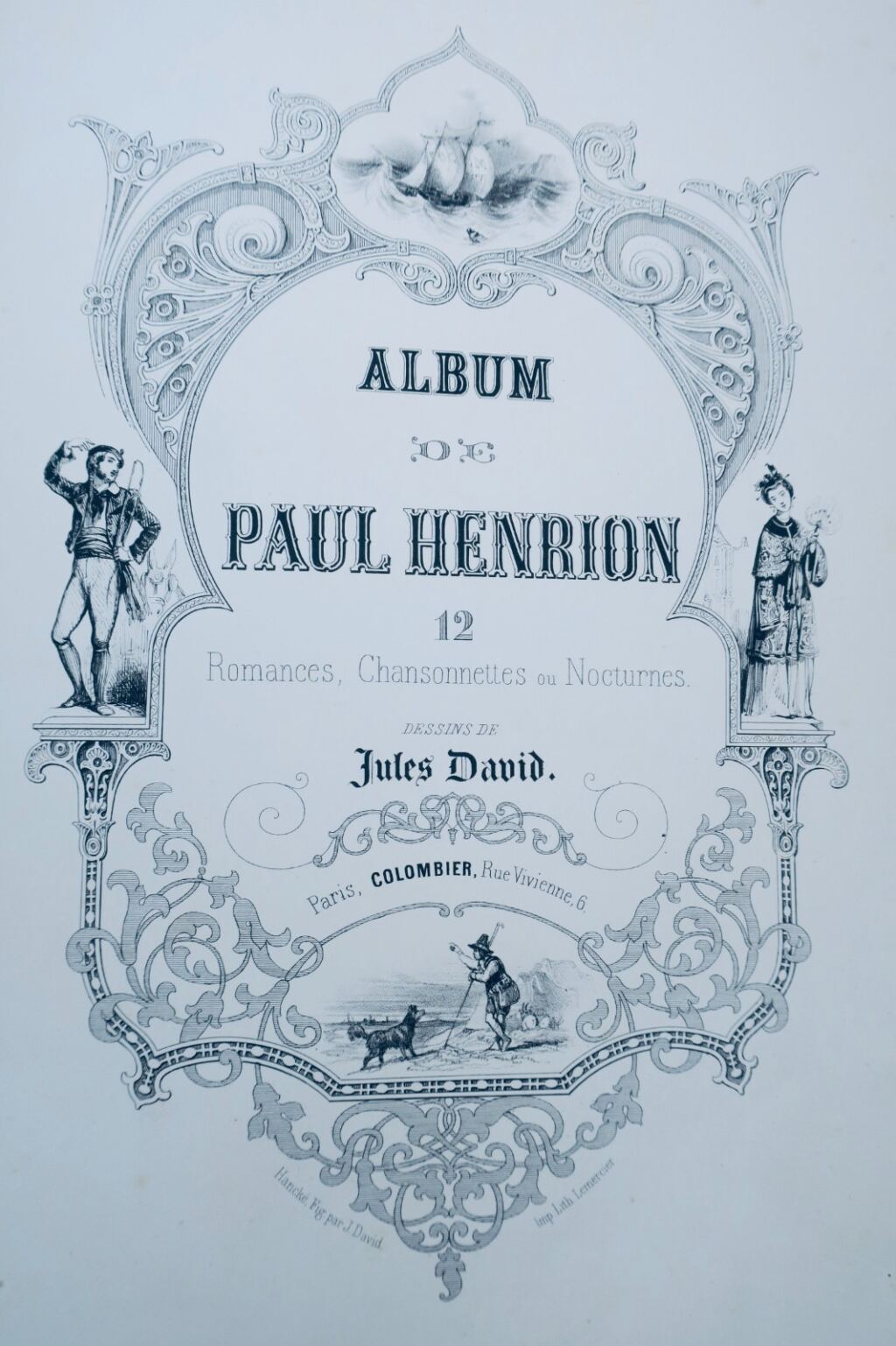 Album de P. Henrion, 1846, illustré par David