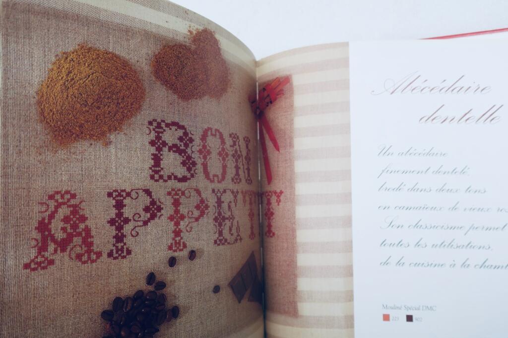 Cross-stitch alphabet patterns from old Parisian motifs