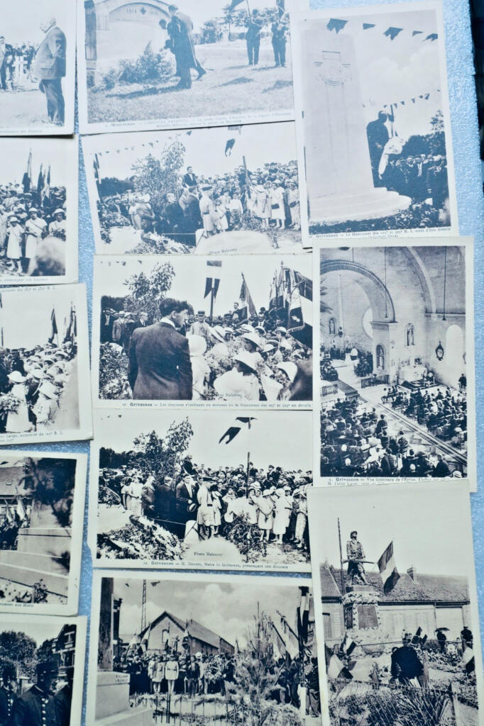 WWI Postcards: Grivesnes, Mondidier, Méry-la-Bataille 1918