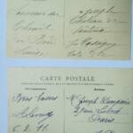 Pont de l'Arche chasse à courre 2 CPA relai départ