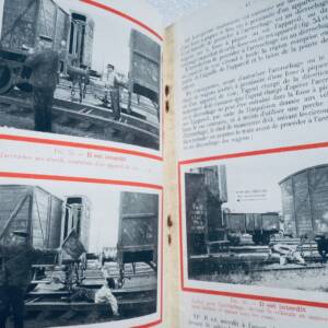 sncf abris des accidents - Chemin de Fer du Nord , Exploitation et Travaux 1931