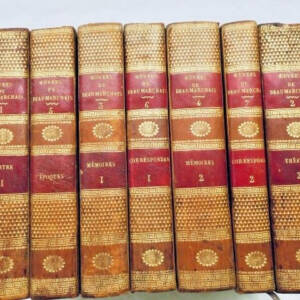 Beaumarchais CARON DE BEAUMARCHAIS Oeuvres complètes 1809