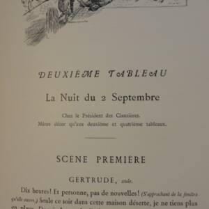 BLEMONT Dunki LES JOURS D'AUDACE, DRAME lemerre dedicace