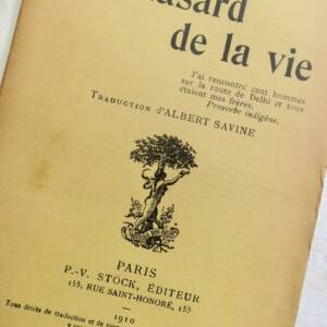 KIPLING Rudyard Au hasard de la vie 1910