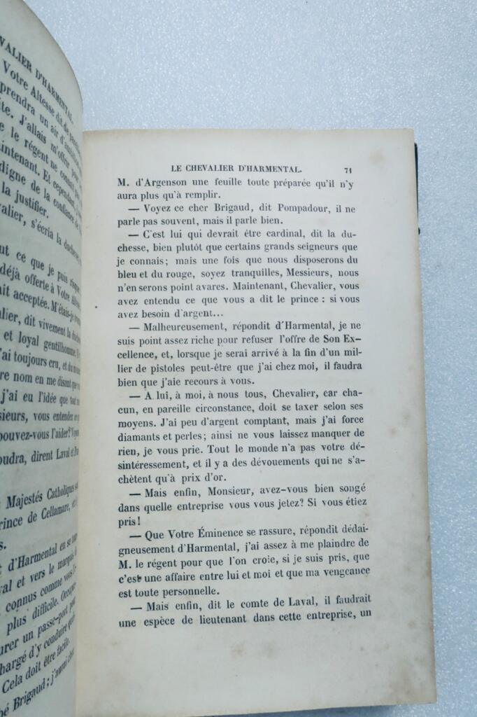 Dumas, Alexandre Le Chevalier d&rsquo;Harmental 1846