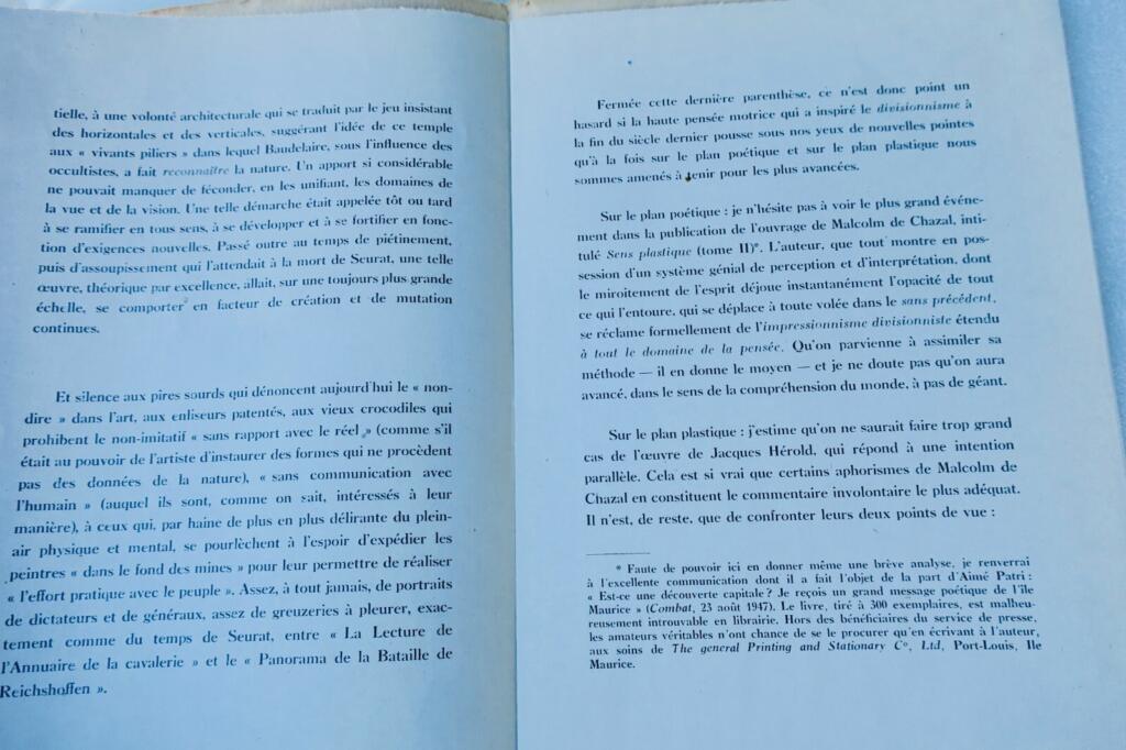 Art notebook from Jacques Hérold