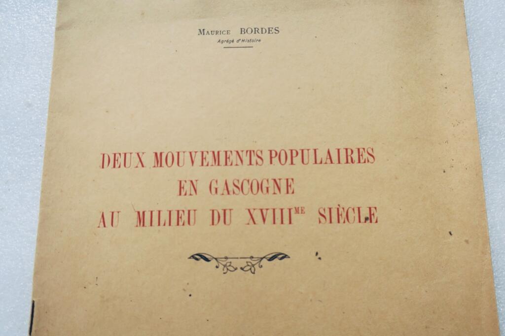 Popular movements in Gascogne
