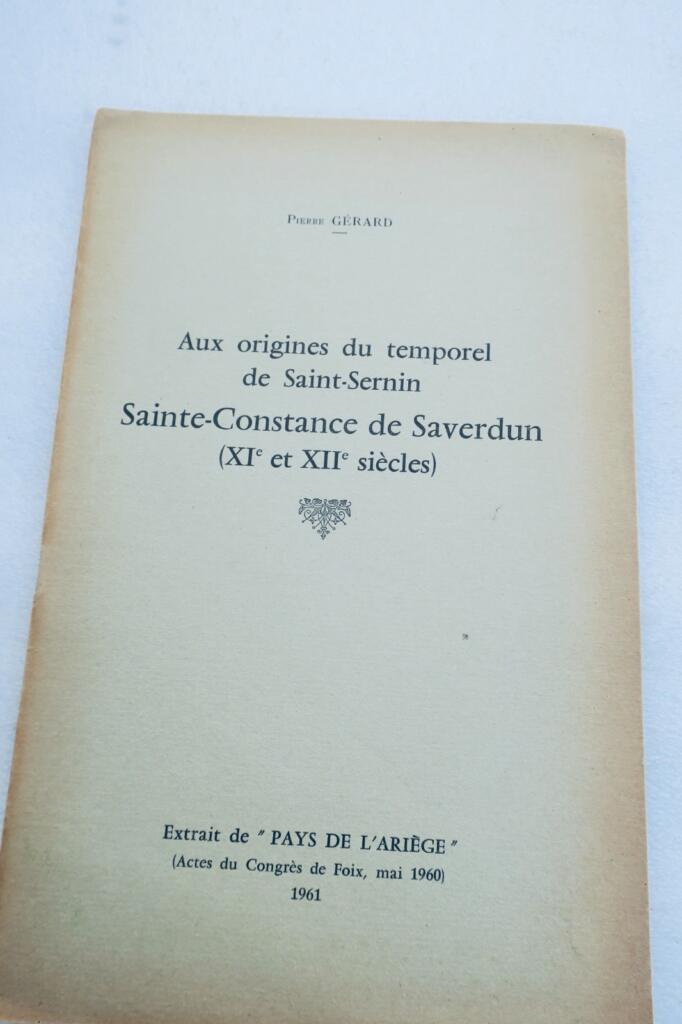 Sainte-Constance von Saverdun und die Ursprünge des Besitzes von Saint-Sernin