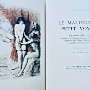 Curiosa Soulages Le Malheureux petit voyage..ill-Bécat