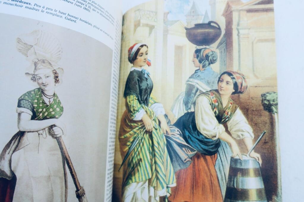 Traditionelle Trachten der Aquitaine