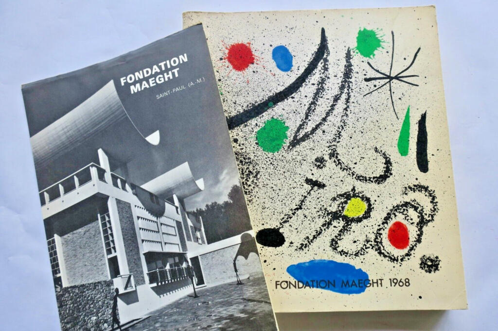 Miro lithographs exhibition catalog with original prints
