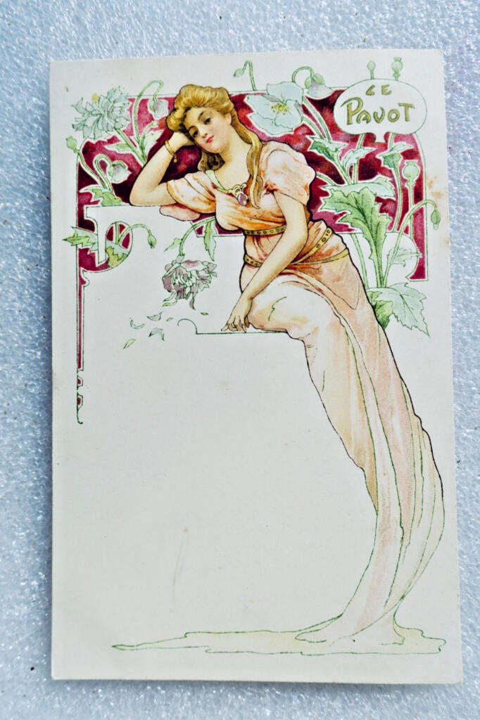 art nouveau muse BELLE PLANTE