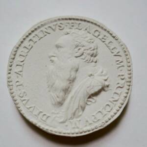 Médaille en plâtre 36 mm