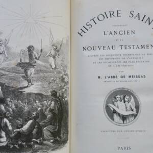 Testament Histoire Sainte comprenant l'Ancien et le Nouveau Testament Hetzel