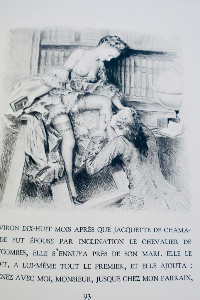 Artistic edition with drypoint illustrations