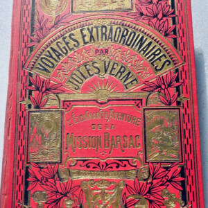 VERNE Jules L'étonnante Aventure de la Mission Barsac Hachette collection Hetzel