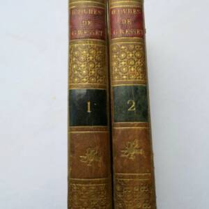 GRESSET OEUVRES DE M. GRESSET 1805