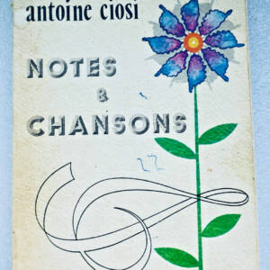 Corse Ciosi notes & chansons