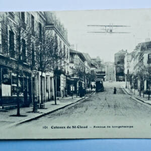 coteaux de st-Cloud avenue de Lonchamp 1914 aviation