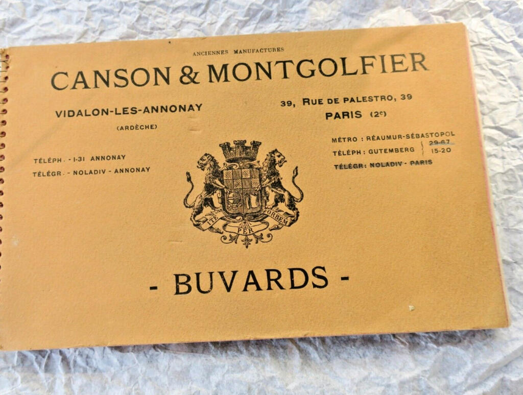 空白吸墨紙 Canson & Montgolfier