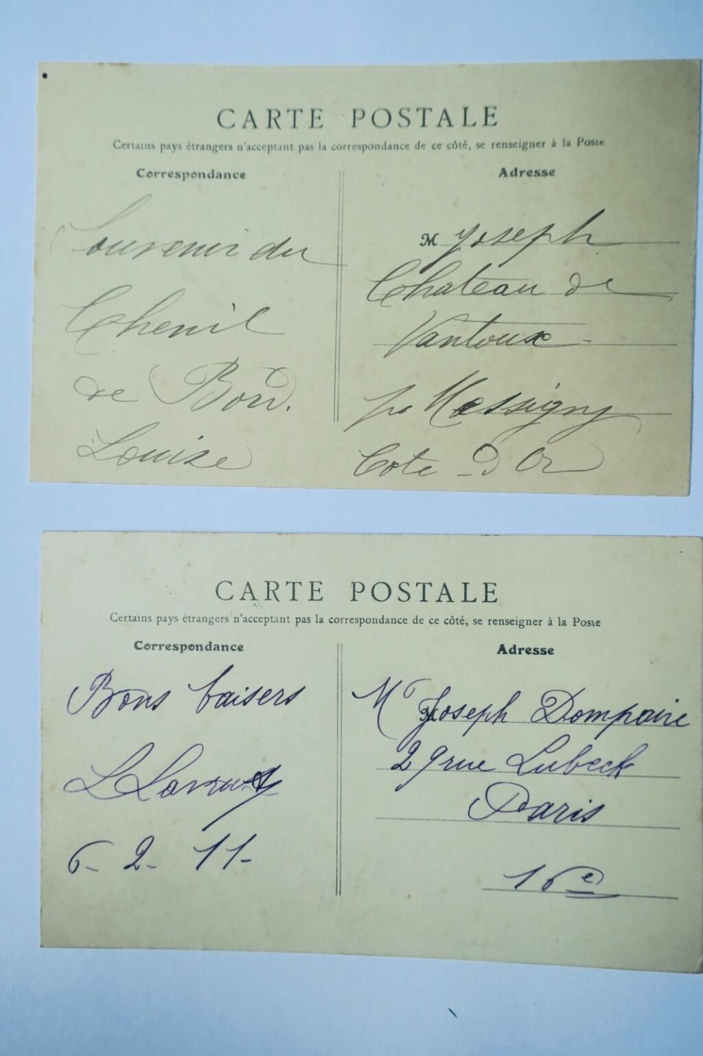 Pont de l'Arche Hunt Relay Departure - 2 Postcards