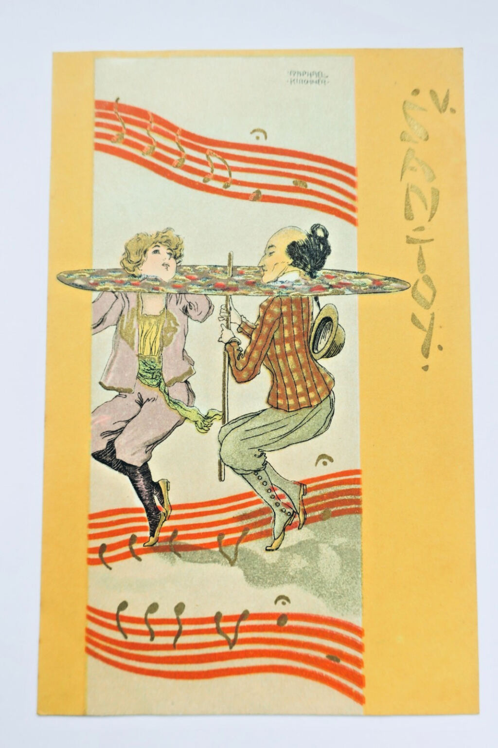 KIRCHNER Raphael Kirchner Jugendstil SANTOY