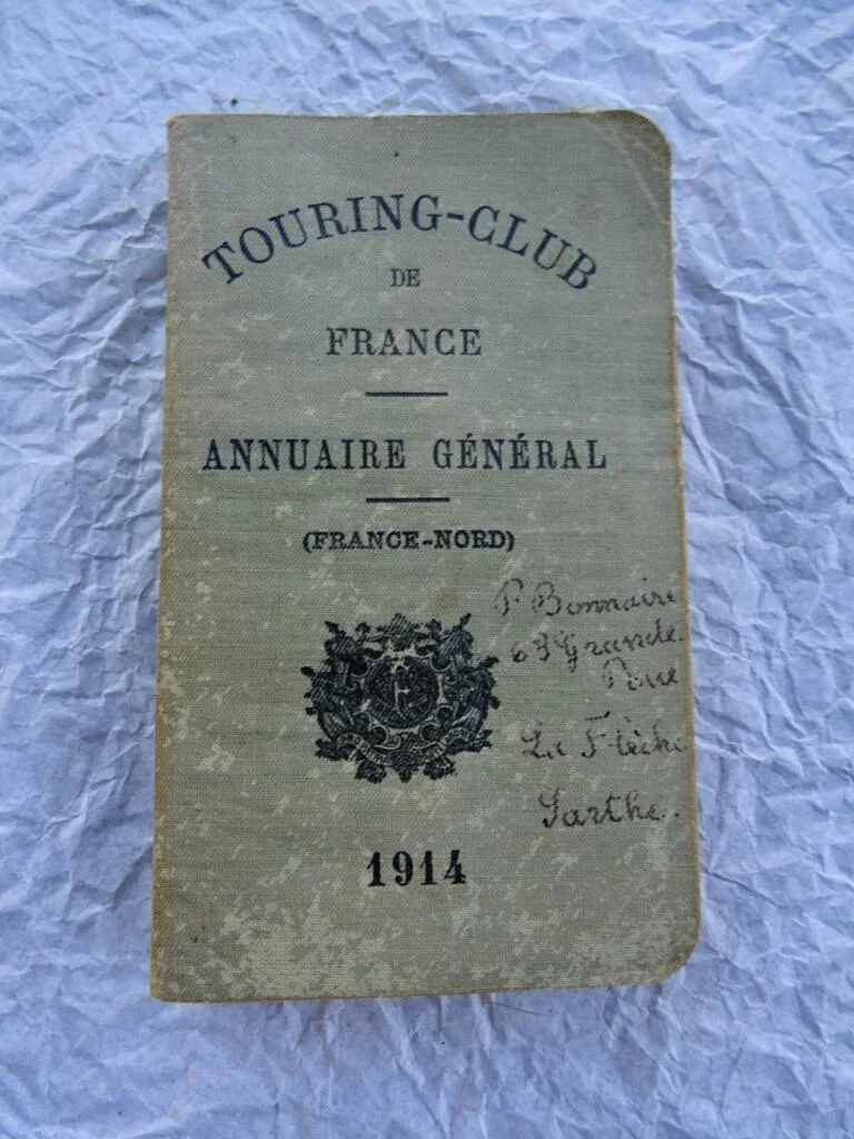 1914 Touring-Club de France Directory