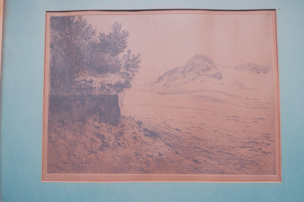 Martin van Waning EAU-FORTE 39 x 29 cm.