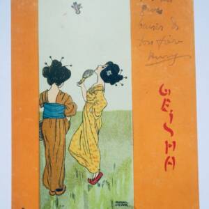 KIRCHNER Raphael Kirchner Jugendstil GEISHA