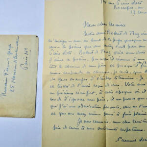 Loti-Viaud Mme belle lettre autographe manuscrite