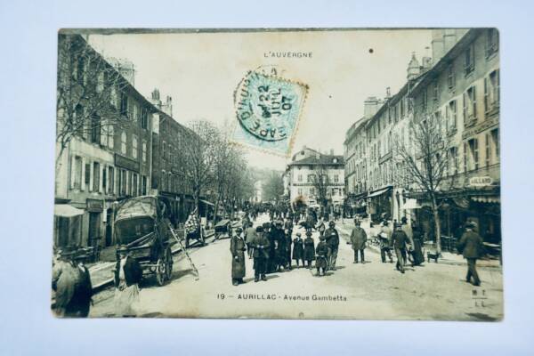 Aurillac, Avenue Gambetta 1907