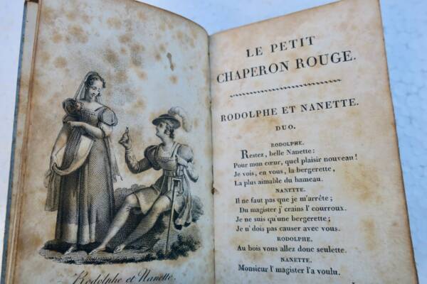 Little Red Riding Hood Keepsake & 1822 Calendar