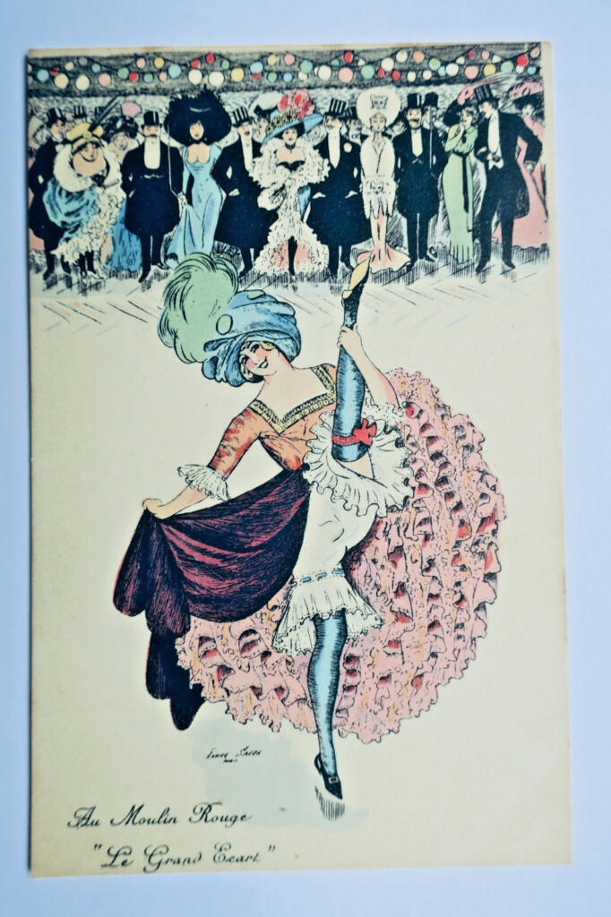 Moulin Rouge Dancer with Large Split Rings