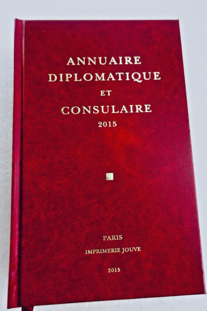 French diplomatic directory 2015