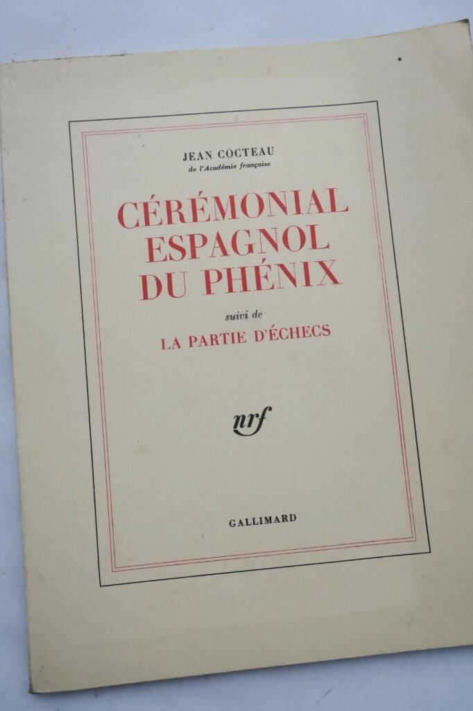 Spanisches Zeremoniell des Phönix und Schachpartie