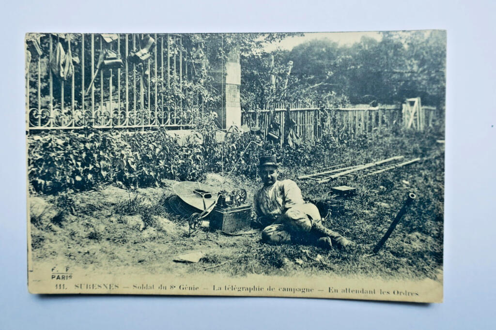 Suresnes: Feldtelegrafie im Ersten Weltkrieg