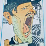 18 farbige Drucke von Roubille aus Le Rire
