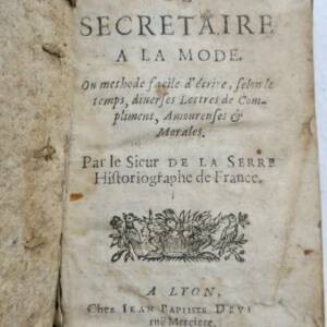 Secrétaire à la mode ou méthode facile 1678