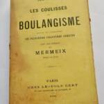 Behind the Scenes of Boulangism 1890