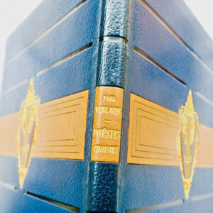 reliure POESIES CHOISIES Verlaine reliure René KIEFFER illustré par Jean Berque