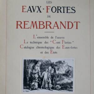 Rembrandt Les Eaux-Fortes de Rembrandt 1922