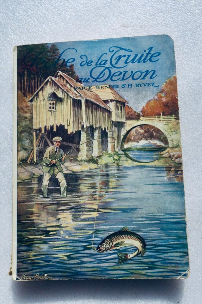 Pêche de la truite au devon 1932