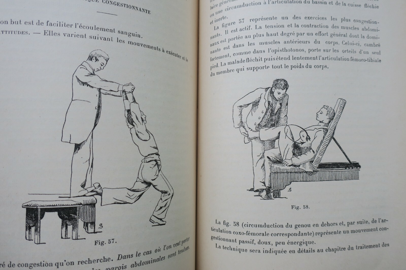 érotique Traité de kinésithérapie gynécologique (massage et gymnastique) 1897 - La Librairie Antique