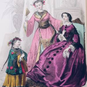 Mode Le Moniteur des Dames et des Demoiselles. Années 1858
