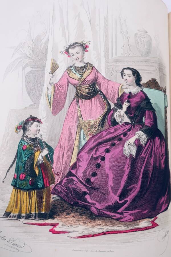 Mode Le Moniteur des Dames et des Demoiselles. Jahrgang 1858