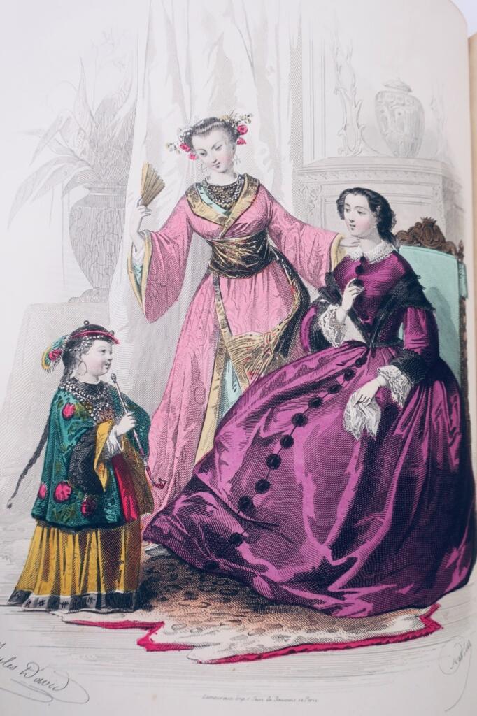 Mode Le Moniteur des Dames et des Demoiselles. Jahrgang 1858