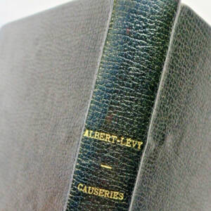 LEVY-ALBERT CAUSERIES 1891