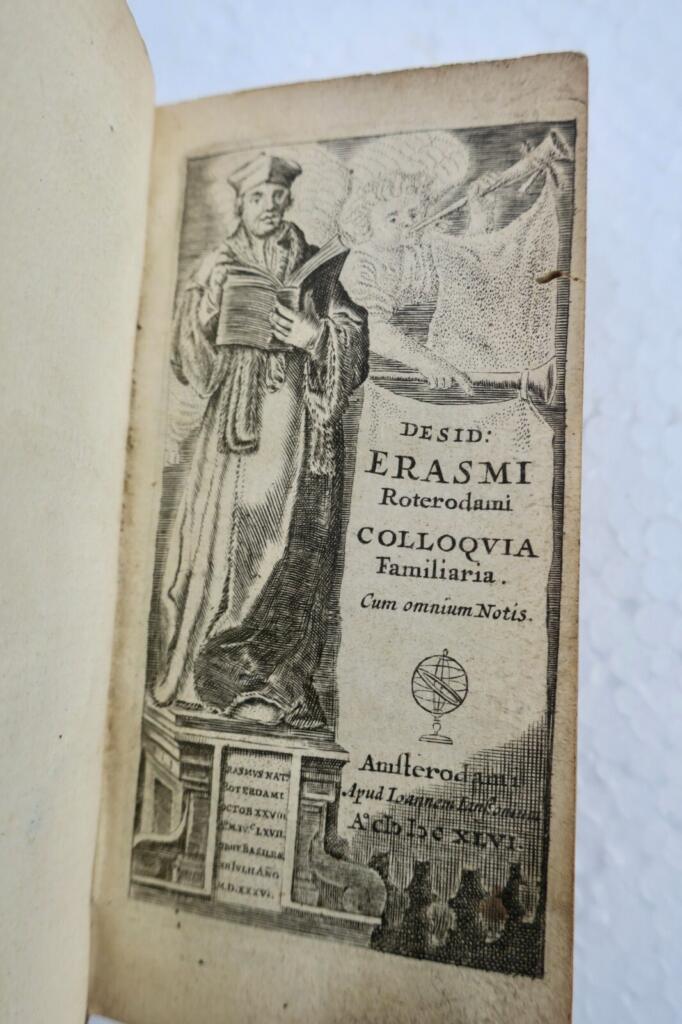 Erasmus' Colloquia Familiaria (1646)